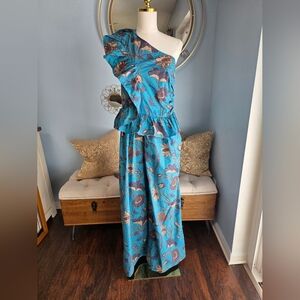 Ulla Johnson Solana Asymmetrical One-Shoulder Jumpsuit